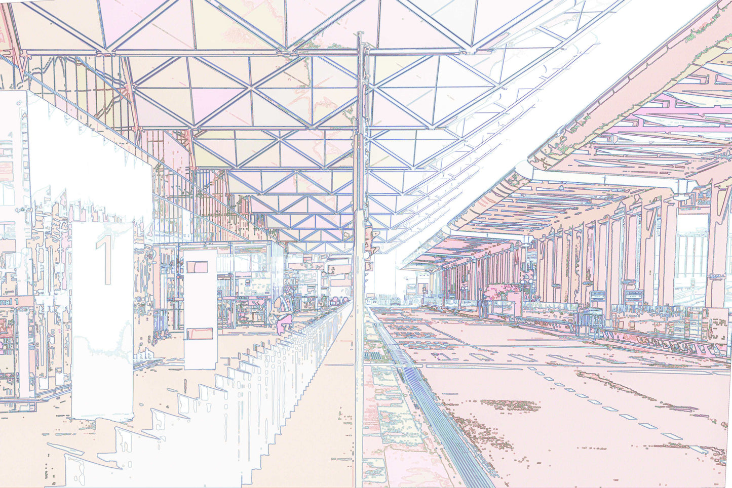 Life is like a kaleidoscope ( The Airport )