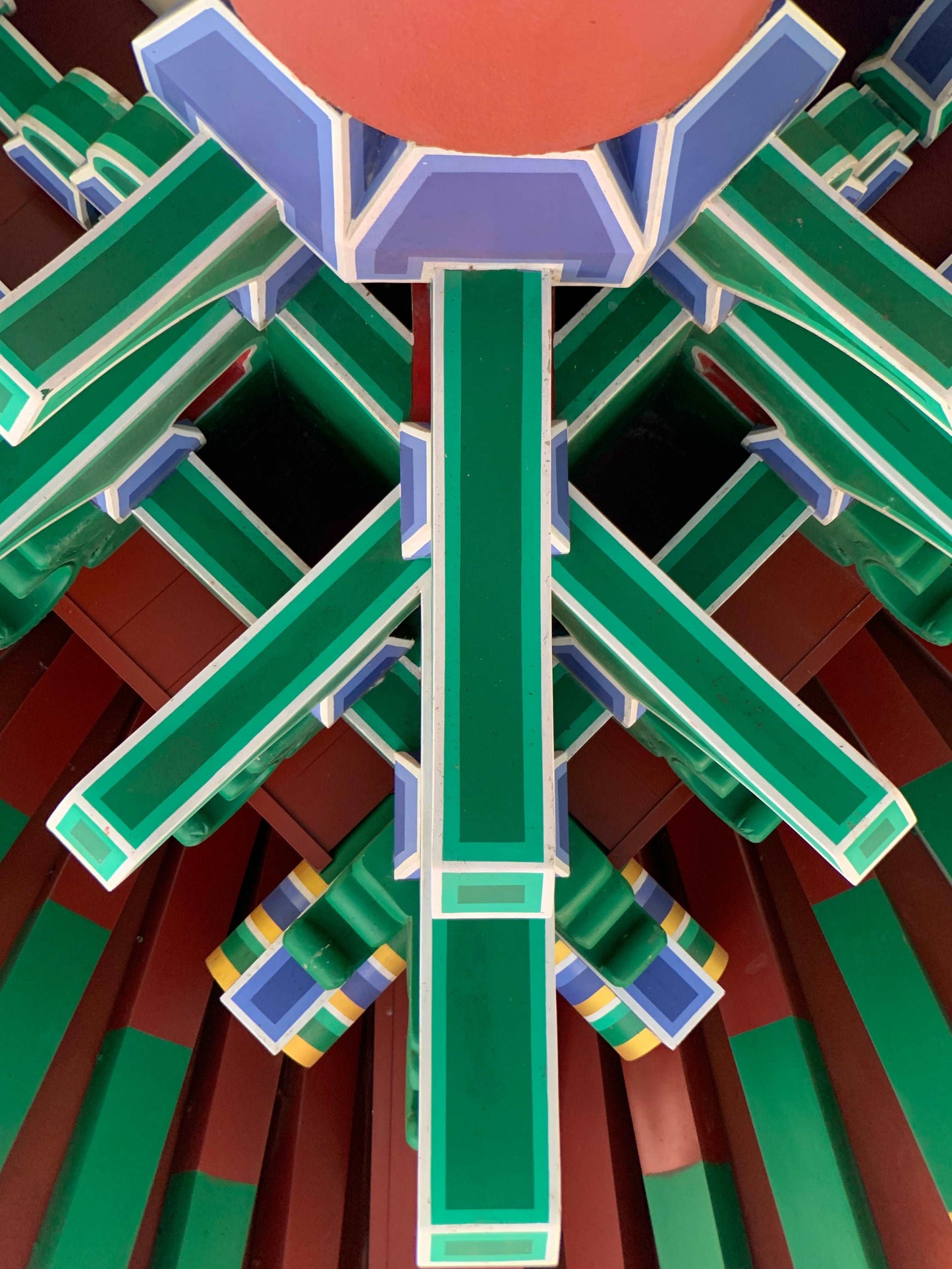 The sound of my footsteps