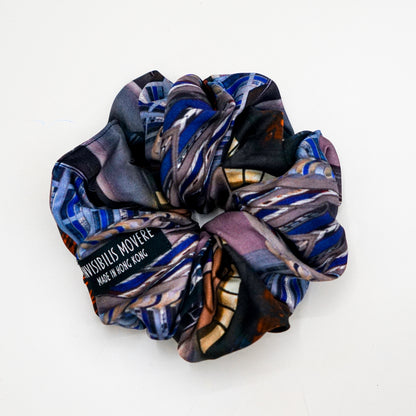 Invisibilis Moveré Premium silk scrunchie - Size Medium - Made in Hong Kong - 真絲髮圈 - 香港製造