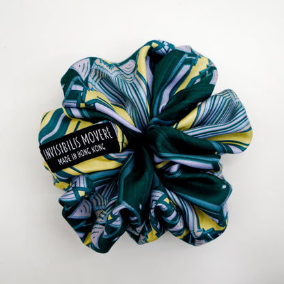 Invisibilis Moveré Premium silk scrunchie - Size Medium - Made in Hong Kong - 真絲髮圈 - 香港製造