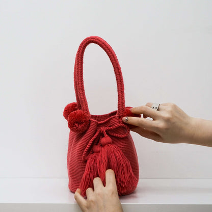 1T Mini Wayuú Mochila Drawstring Bag ( Small, one for each colour)